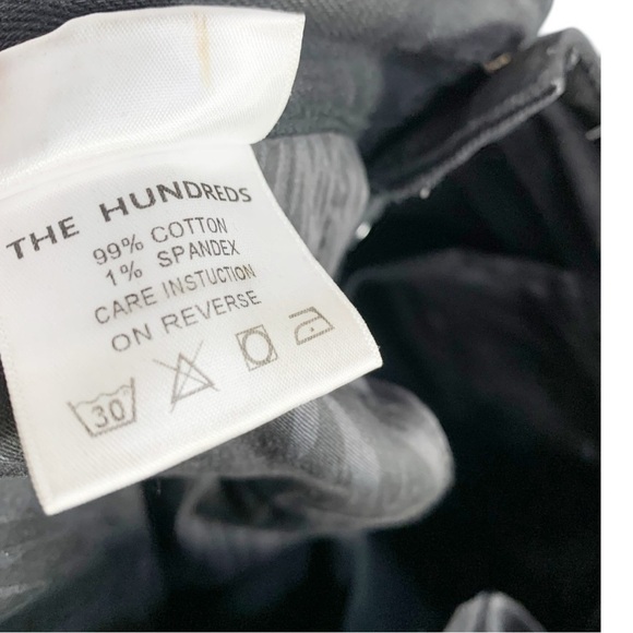 The Hundreds Selvedge Denim Skinny Jeans Size 32 - Picture 10 of 10